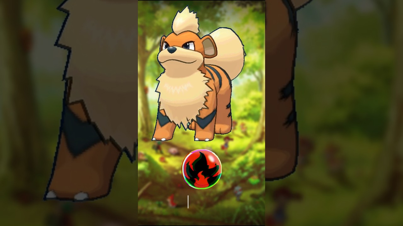 Growlithe, el Pokémon Más Leal de Todos 🐶🔥#pokemonshorts