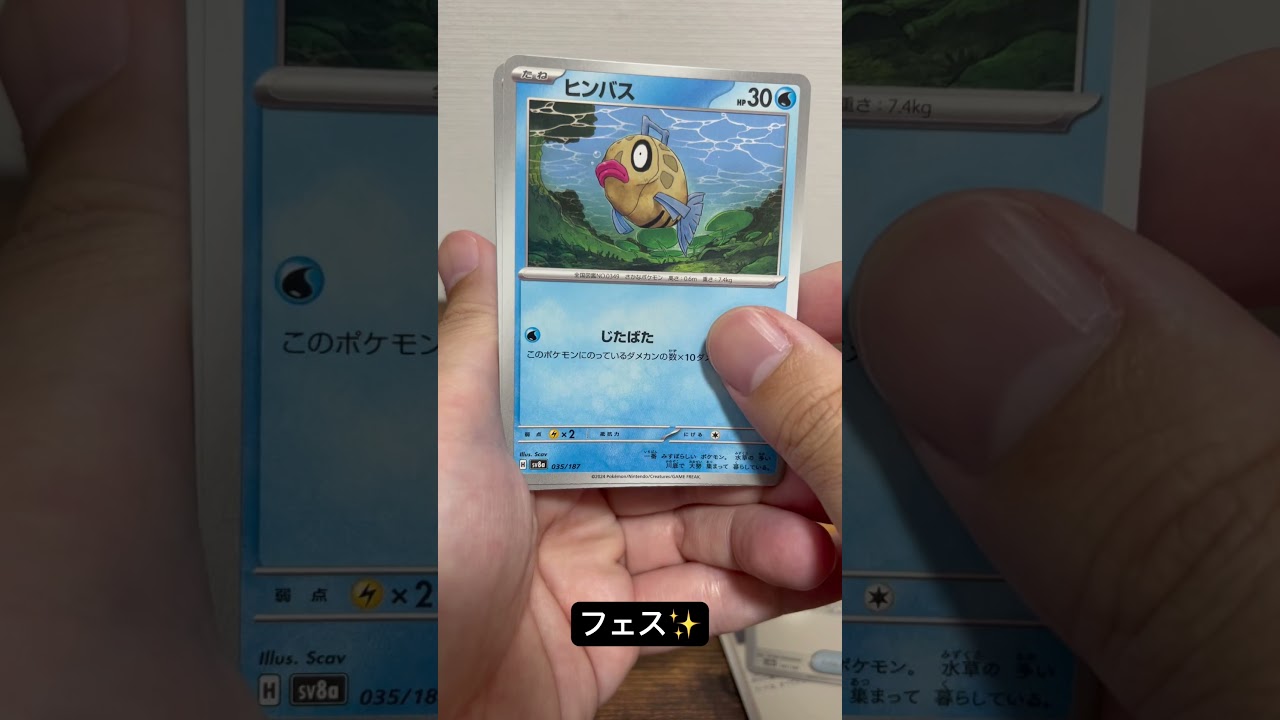 やんちゃなサンダース⚡️#ポケカ #ポケモン #pokemon