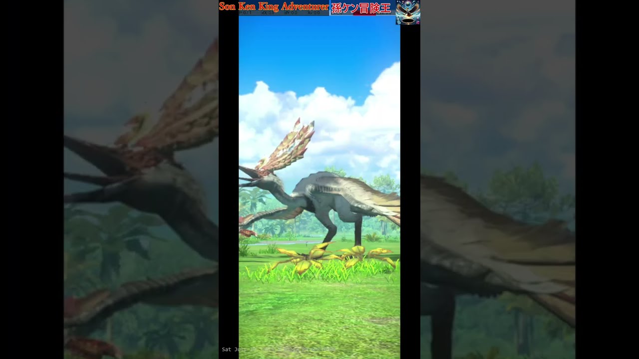 ライブ！ゲームプレイ！モンハンナウ！アオアシラ青熊双鉞グレード７LV3　力任せ４　区会心5　マイナス会心 -65%　双剣　タップを表示　ポインタの位置