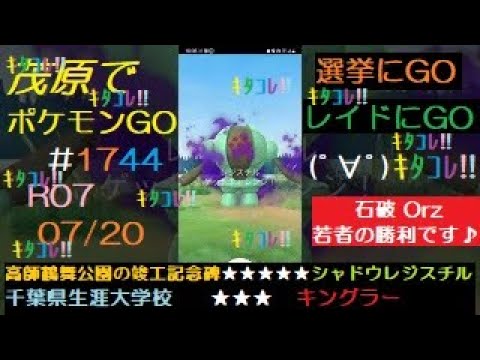 茂原でポケモンGO #1744