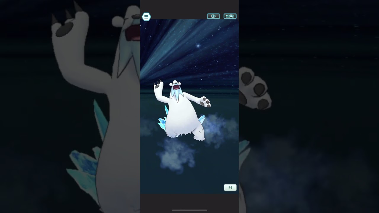 【ポケマス】グルーシャ＆ツンベアー　バディーズわざ演出