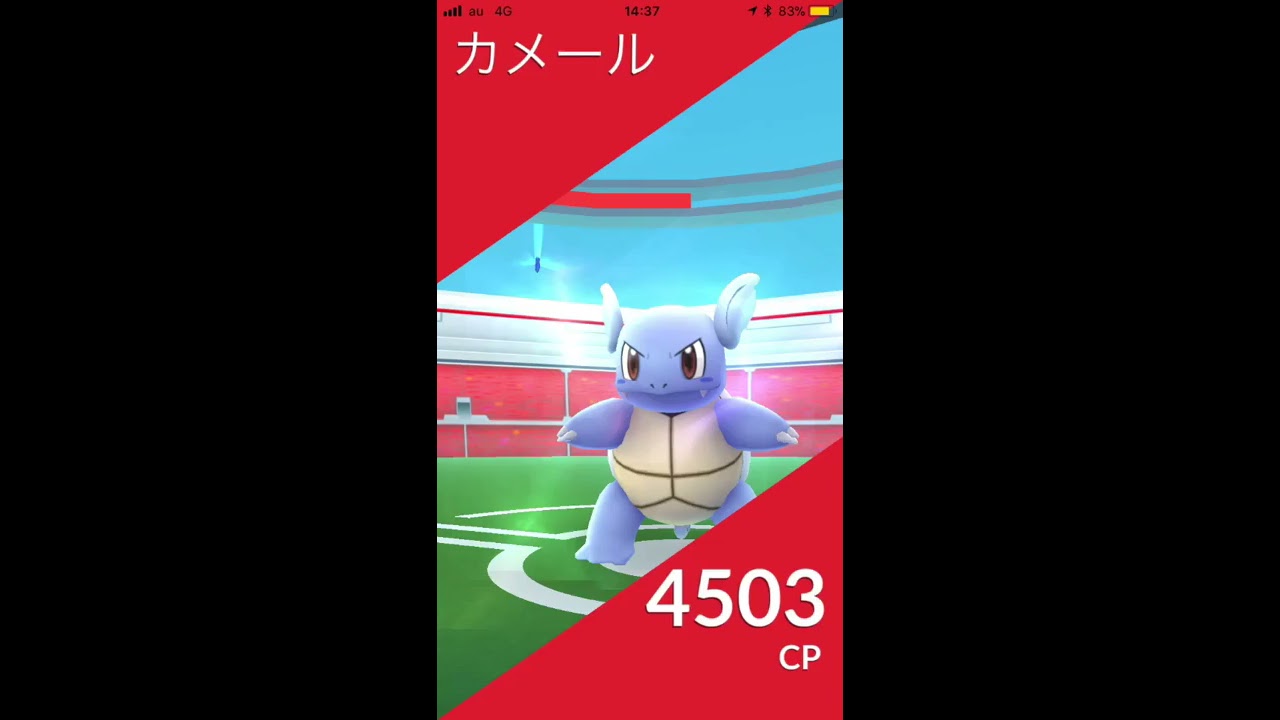 【新レイドボス】カメールに挑戦！！【ポケモンGO】