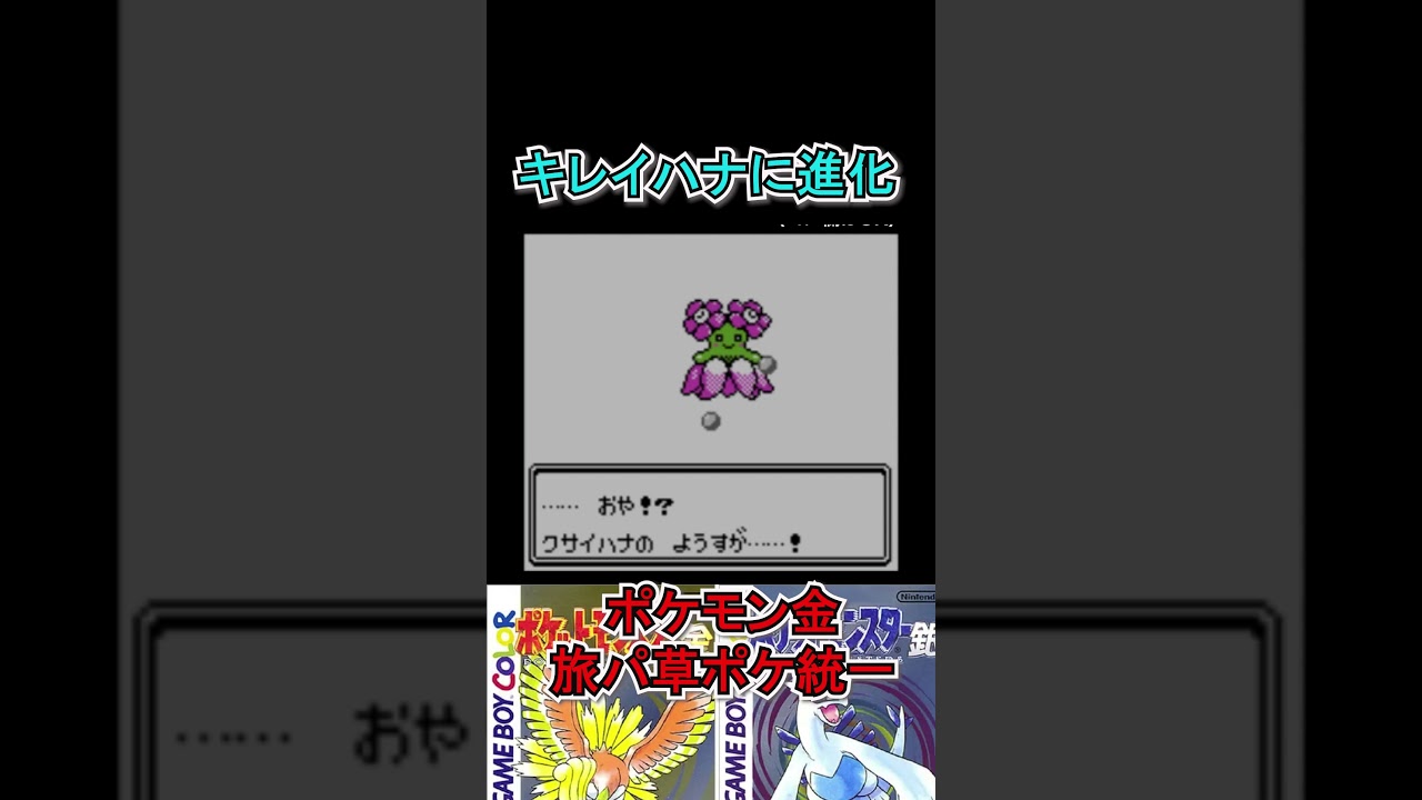 【ポケモン金】キレイハナかわいすぎる　#ポケモンsv  #ポケモン金  #shorts