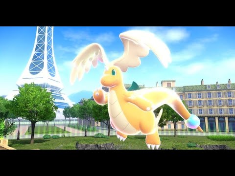 B1- メガカイリューお披露目!ポケモン新作『Pokemon LEGENDS Z-A』登場 ハクリューを思わせる頭の白い翼、しっぽの玉が特徴