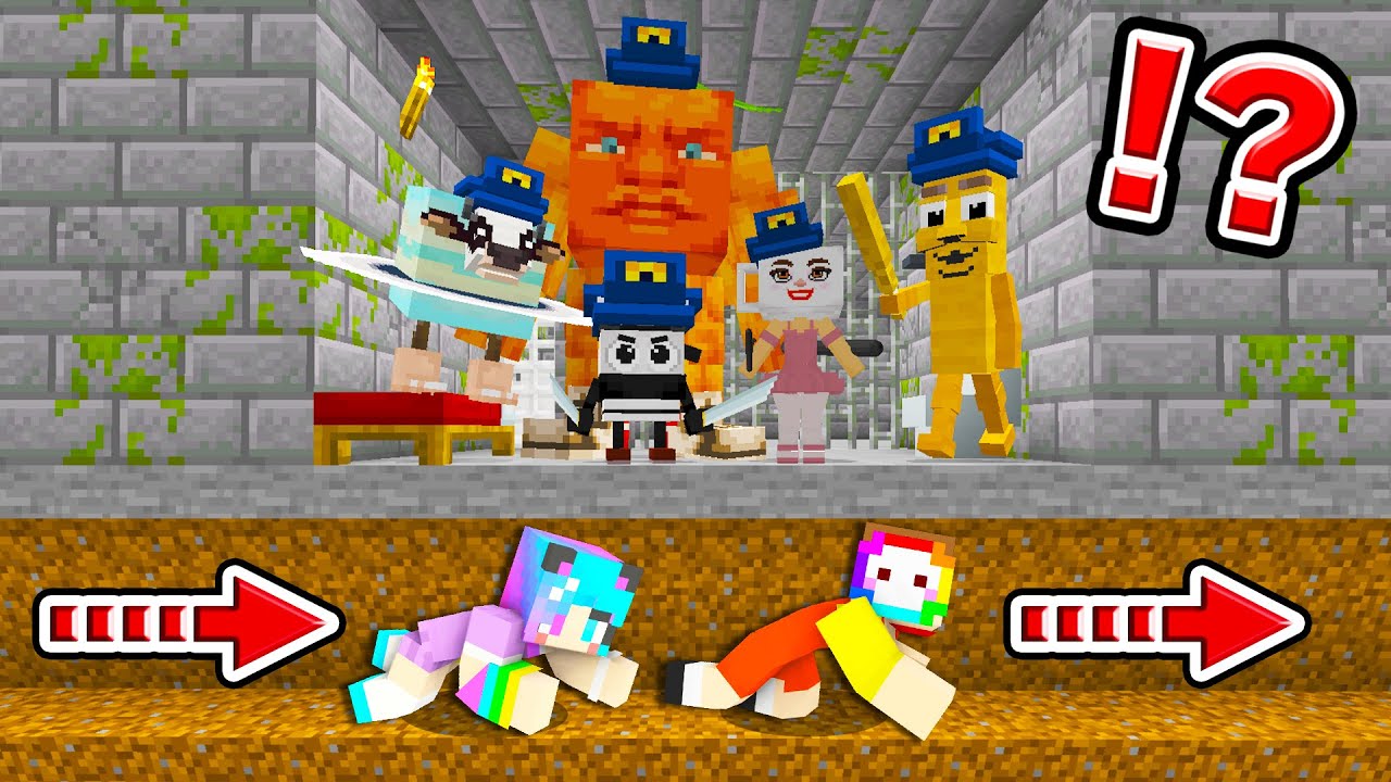 イタリアンブレインロットだらけの刑務所を本気で脱獄しようとした結果！？【まいくら・マインクラフト・トゥントゥントゥンサフール/トララレロ トラララ/ITALIAN BRAIN ROT】