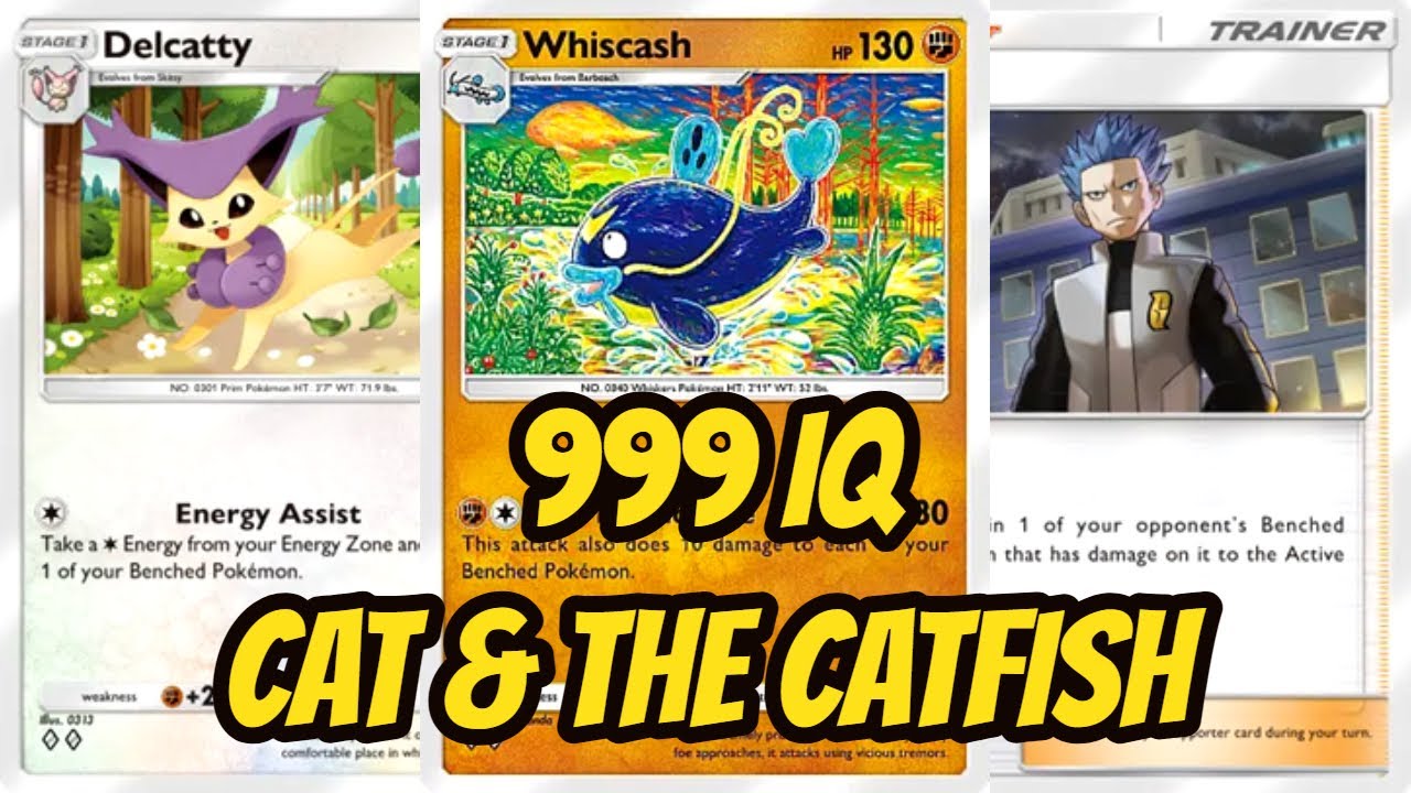 [Non Meta] The Only Way To Play Whiscash [Ground] Is To Pair It With Delcatty In Pokemon TCG Pocket