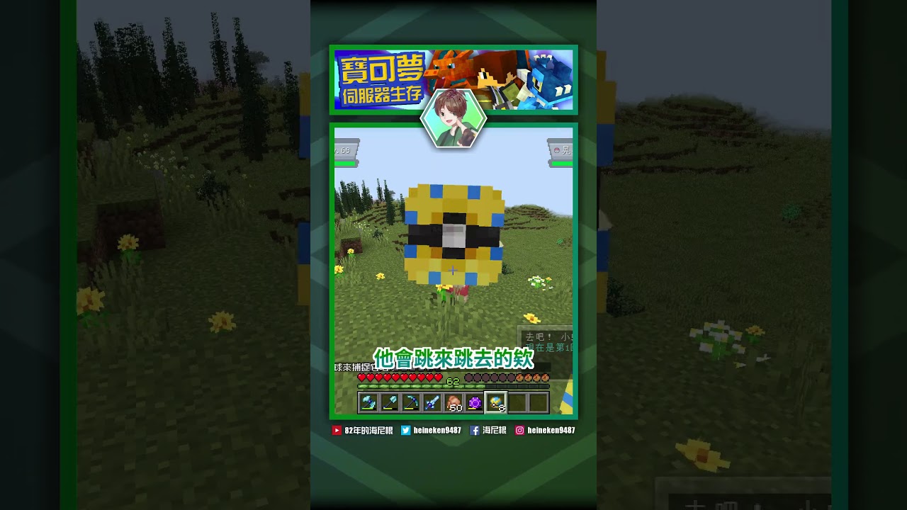 晃晃斑！我最愛的寶可夢沒有之一！【海尼根】#shorts