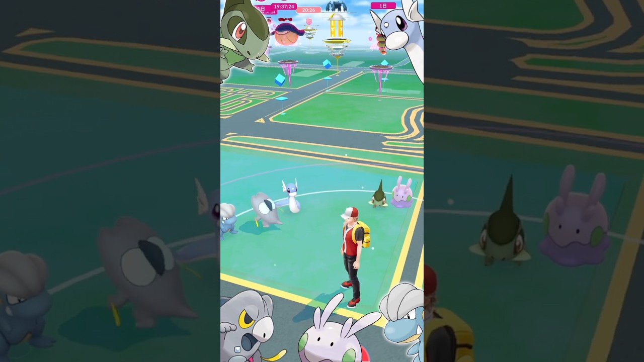 、、、ド、ドラゴン軍団がっ。#ポケモンGO#600族#pokemongo