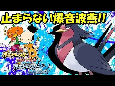 根性も良いけどオオスバメは爆音波で！全てのポケモンに輝きをシリーズ：オオスバメ編【ポケモンUSUM】