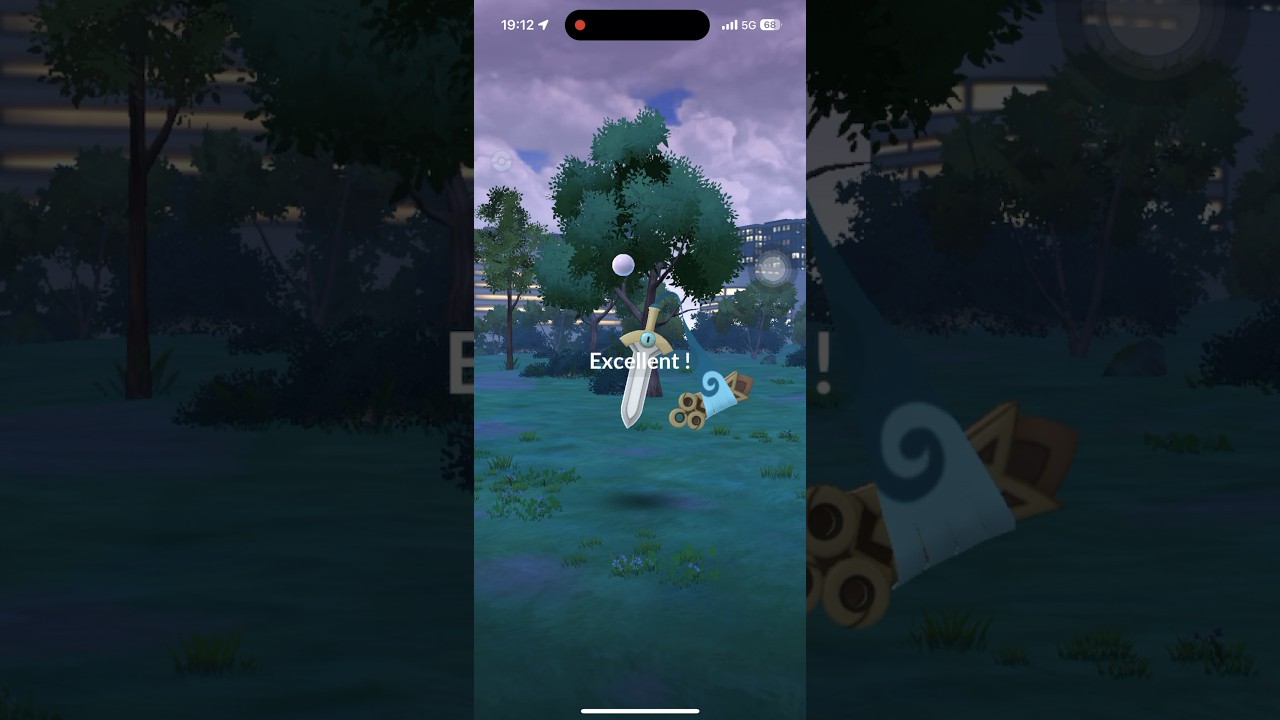 ヒトツキ エクセレントスロー #shorts #ポケモンgo #pokemongo