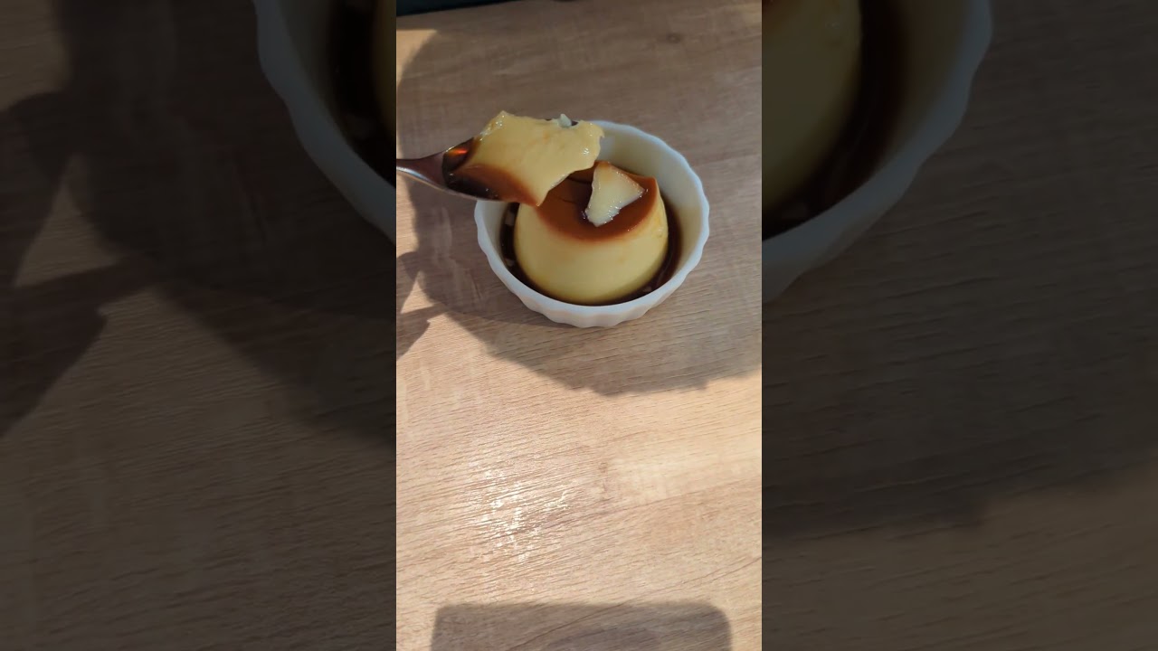 モロゾフのプリン、はじめてたべてみた！🍮✨#モロゾフ #プリン  #おやつタイム   #プリンたべてみた #モロゾフプリン  #食レポチャレンジ