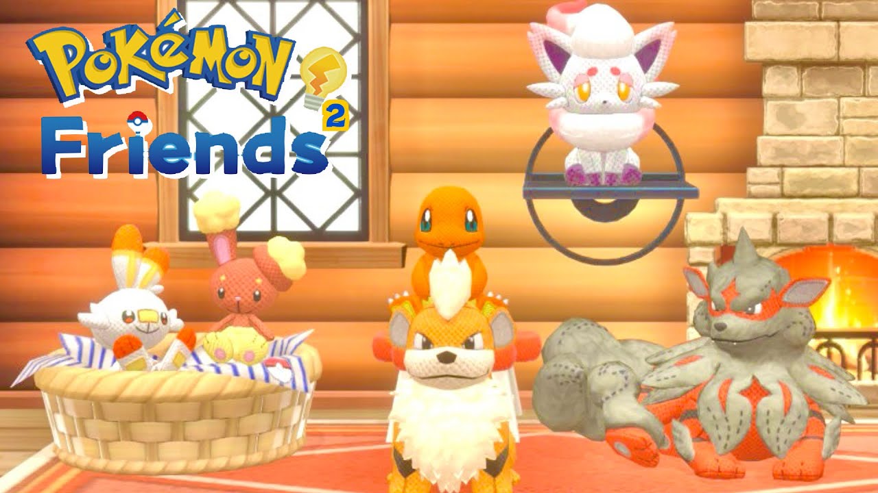 Laporeille Zorua Salamèche Caninos Arcanin 🧸 Pokémon Friends Nintendo Switch 2 Let’s play 2 couple