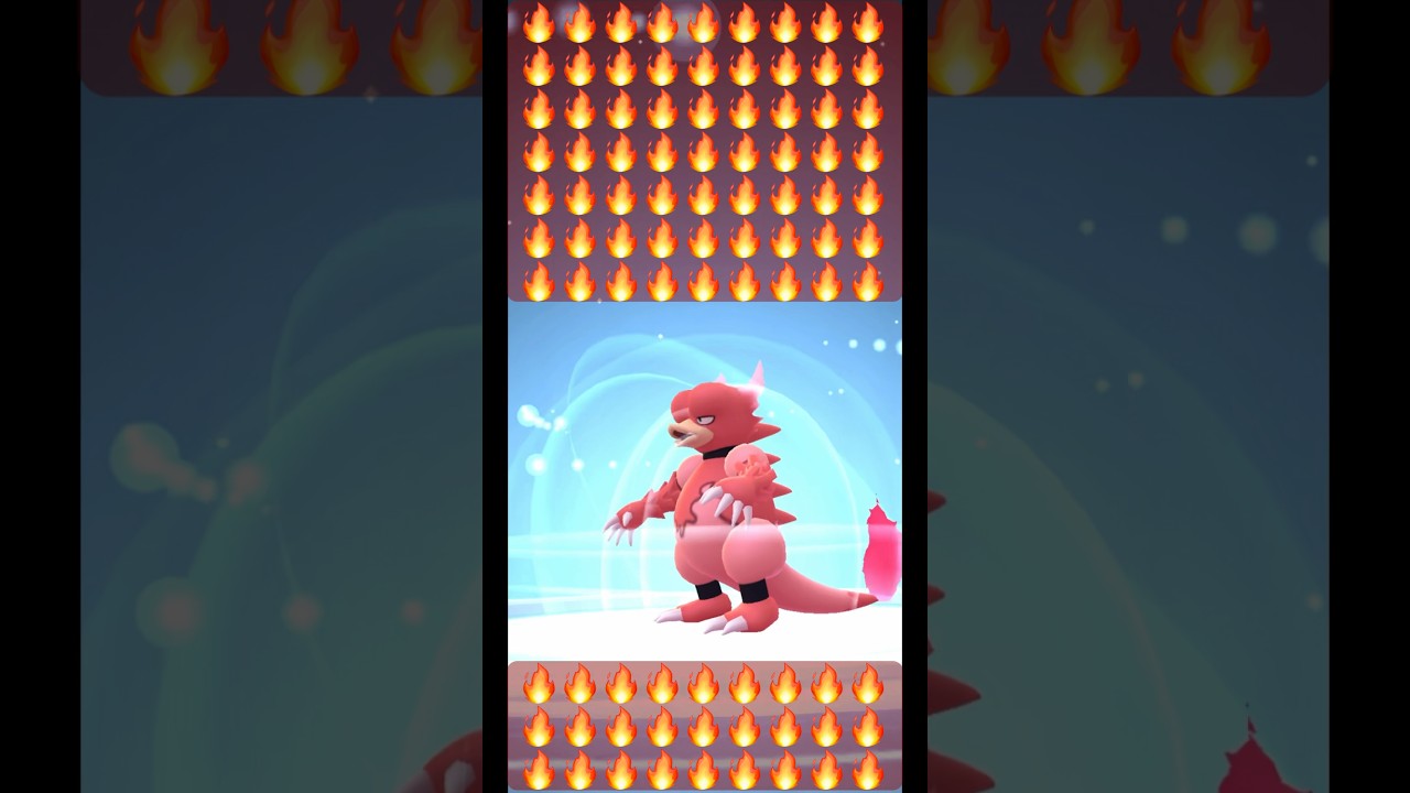 Evolving Shiny Magmar to get Shiny Magmortar🔥🔥🔥🔥