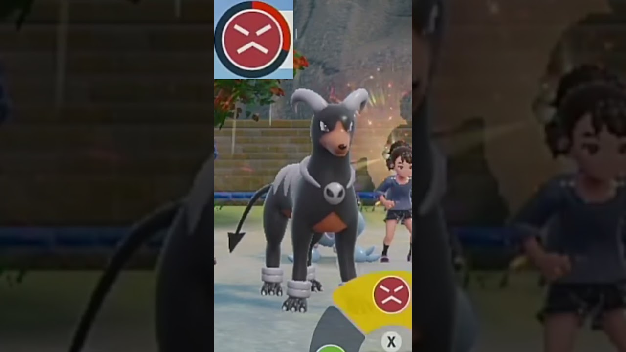 【ヘルガー】ポケモンエクササイズ【キタカミ図鑑No.124】#Shorts #pokemon