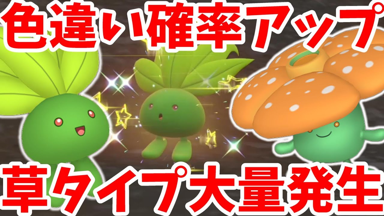 【ポケモンSV】色違い確率アップ！大人気ポケモンの色違いのナゾノクサを探しに行こう！【ポケモンスカーレットバイオレット・ゼロの秘宝】