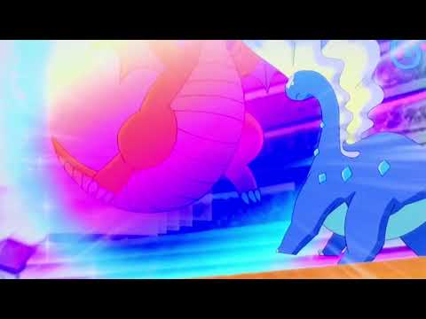 ポケットモンスター　第１１６話　ワタル　カイリュー　VS  カルネ　アマルルガ　２
