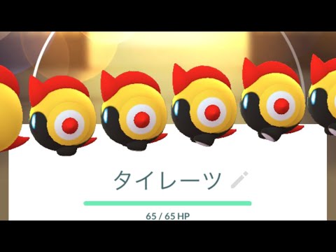 【タイレーツ初ゲット】#Shorts #pokemongo #タイレーツ　#ポケモンgo