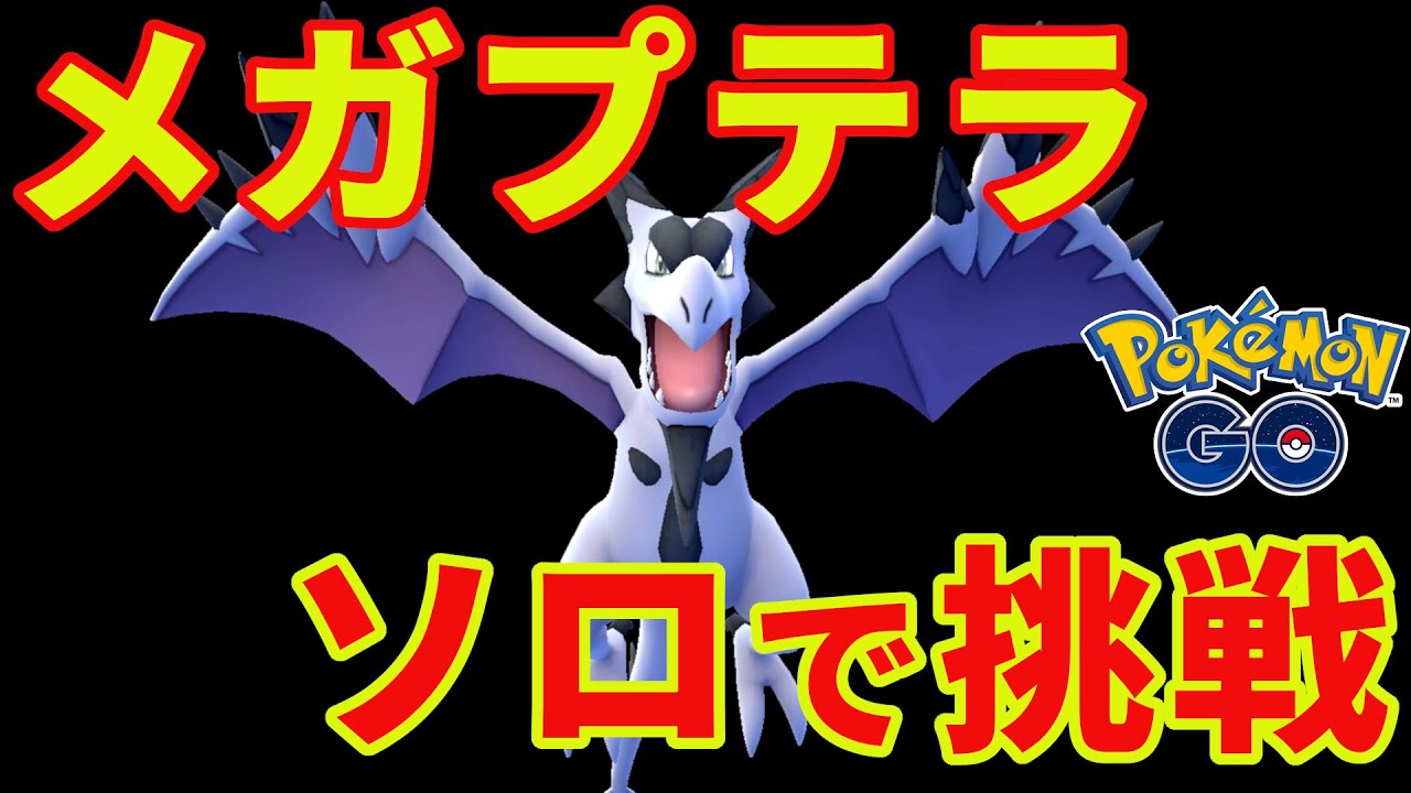 メガプテラにソロで挑戦！