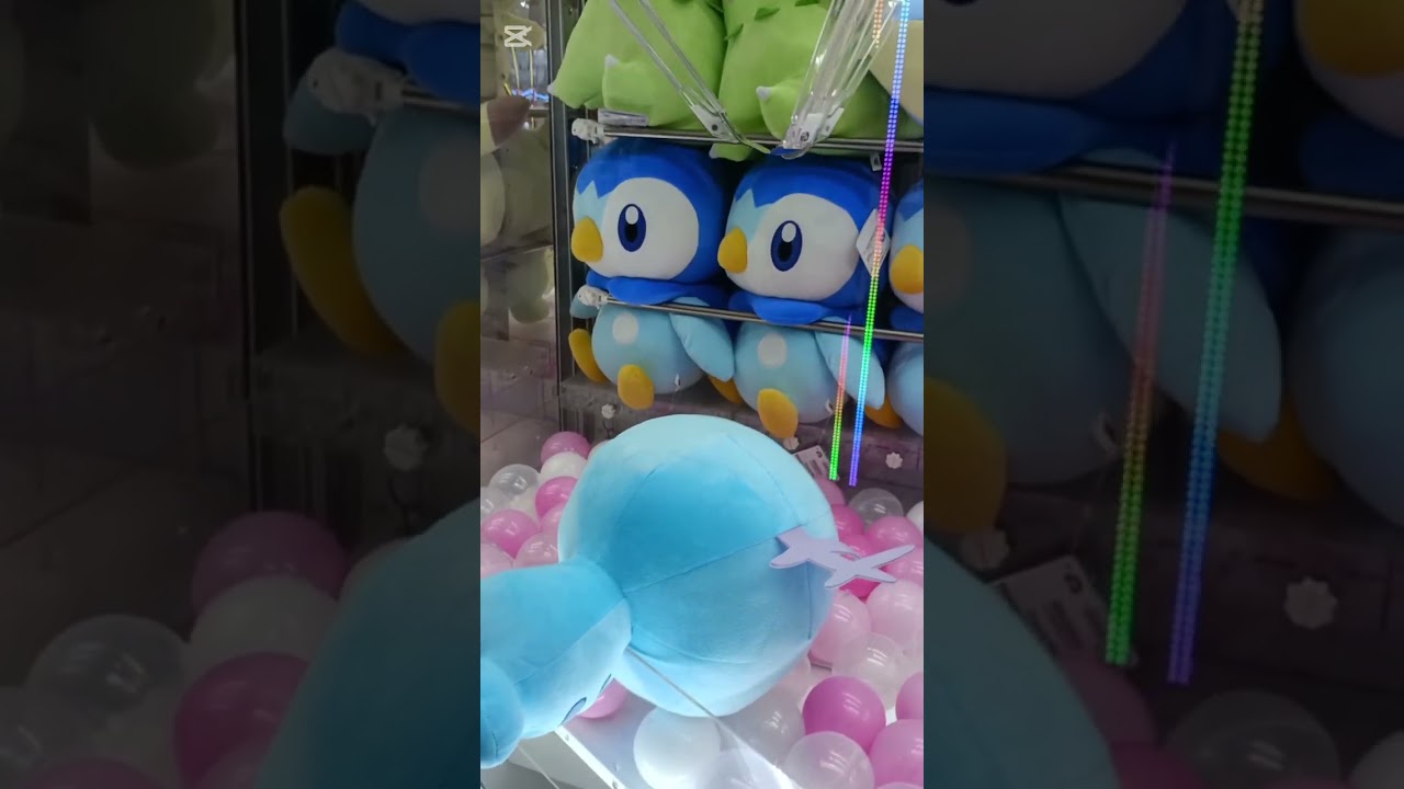 【Pokemonクレーンゲーム】ウパーくるりんぱー💙💙　　　#ポケモン#Pokemon#クレーンゲームコツ#ウパー#進化#グッズ#cranemachine#精灵宝可梦#ポケ#色違い#ぬいぐるみ新作