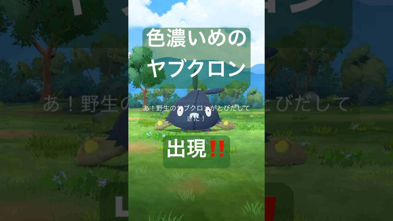 【アドベンチャーウィーク】タスクから色違いのヤブクロン出現‼️ #ポケモンgo #pokemongo