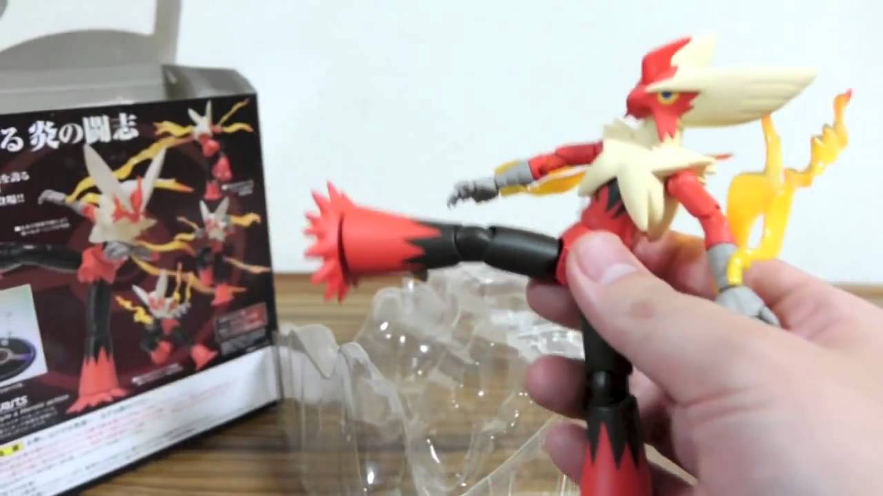 メガシンカで開封レビュー！S.H.Figuarts メガバシャーモ パーツの安定感バツグンでポーズがつけやすい！ポケモンXY SHフィギュアーツ.mp4