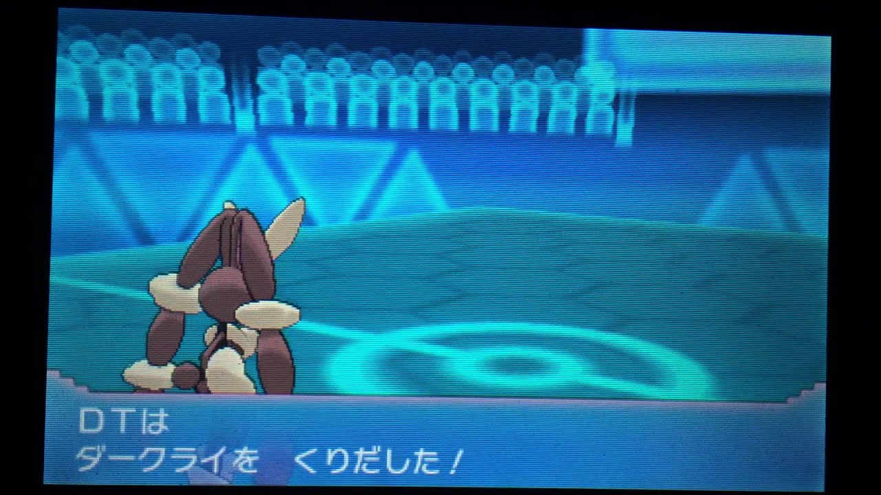 メガミミロップで色違い厨を狩る動画