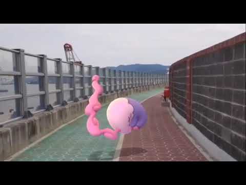 몽얌나 ( Musharna ) ムシャーナ ( 夢夢蝕 )   (16:9)