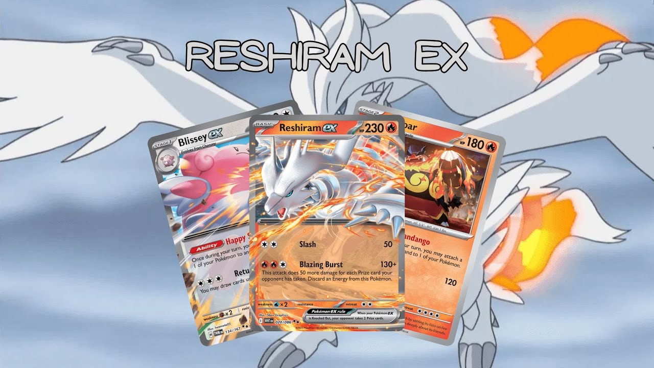 レシラム EX | ポケモン TCG ライブ | スタンダードゲームプレイ | ブラックボルトとホワイトフレア