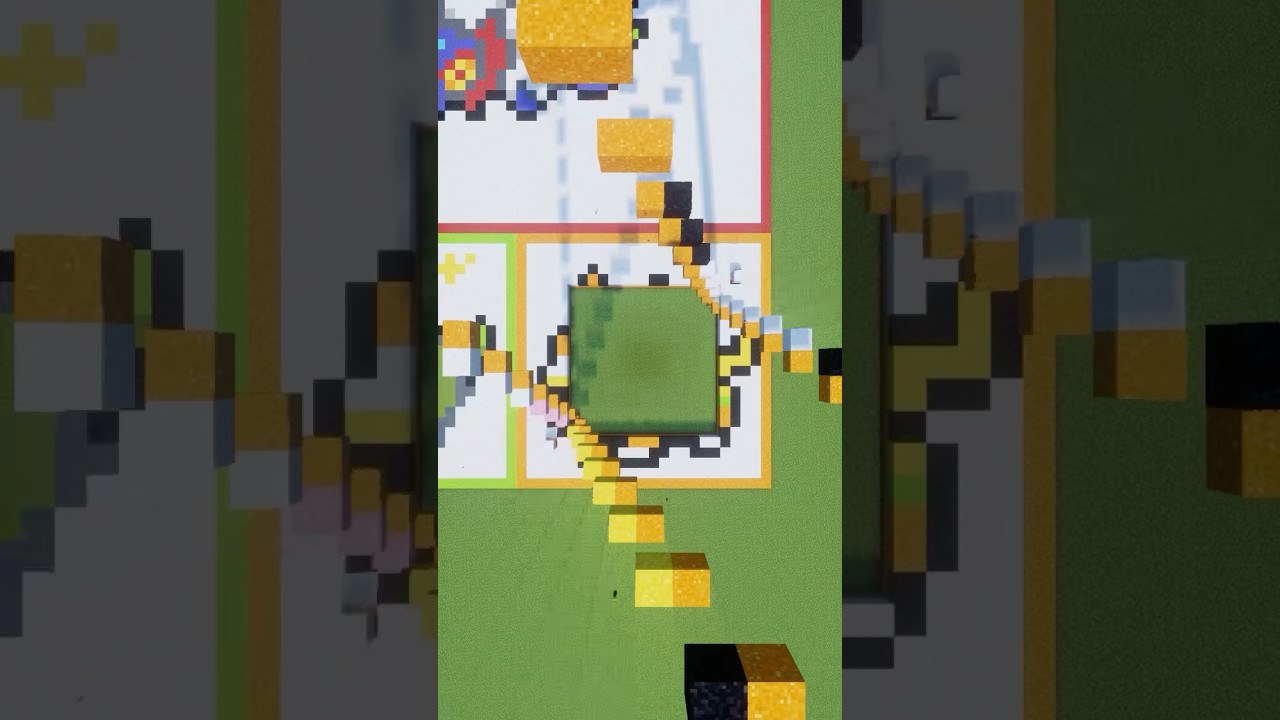 あなたの推しポケモンを作ります！ワンパチ（作成希望はコメント欄へ）#minecraft #ポケモン #Shorts