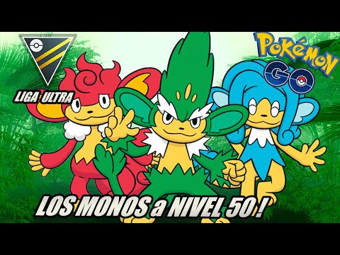 LOS MONOS REGIONALES a NIVEL 50 ! SIMISAGE, SIMIPOUR, SIMISEAR en LIGA ULTRA - GBL - Pokémon Go Pvp