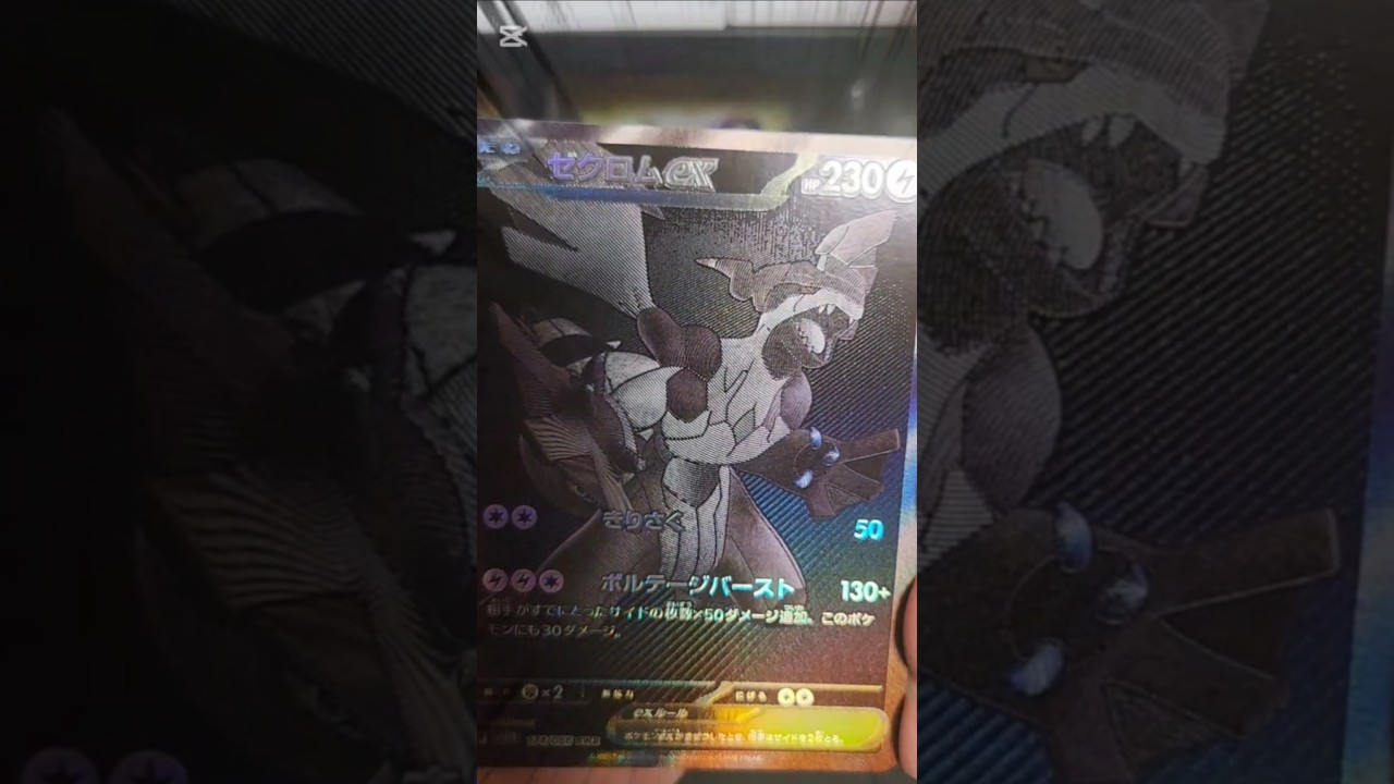 【神引き】前日にレシラムBWRを引いた男の奇跡#pokemoncards #ポケカ #ポケモンカード #ゼクロム