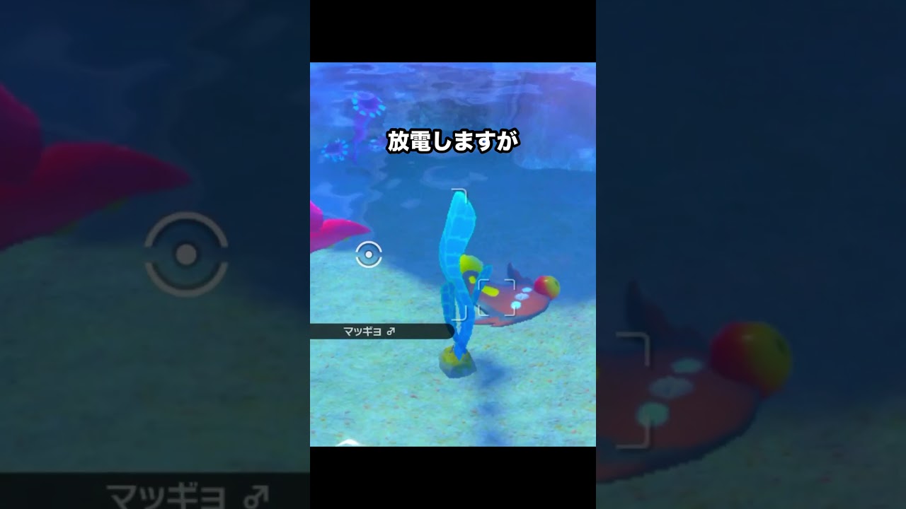 マッギョvsそそくさと逃げるオクタン#ポケモン #newポケモンスナップ