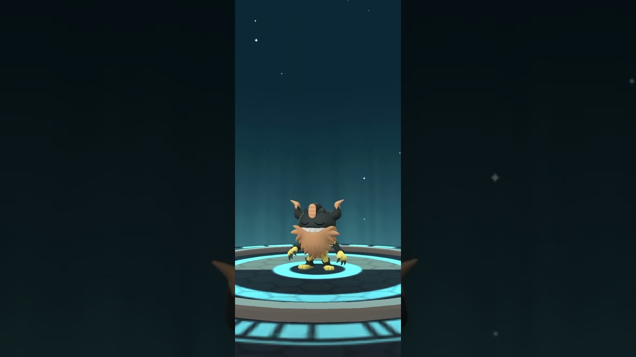 【Pokémon GO】 Shiny Meowth → Perrserker Evolve 🔥