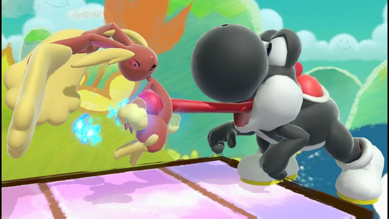 Black Yoshi Vore Lopunny