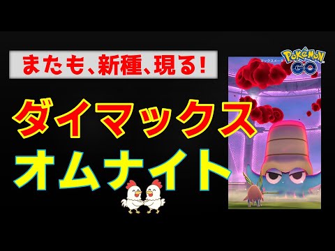 本編【新種＆かわいい！ダイマックス オムナイト！２人討伐】 #ポケモンgo #pokemongo #ダイマックス #ポケモン #オムナイト #ザシアン