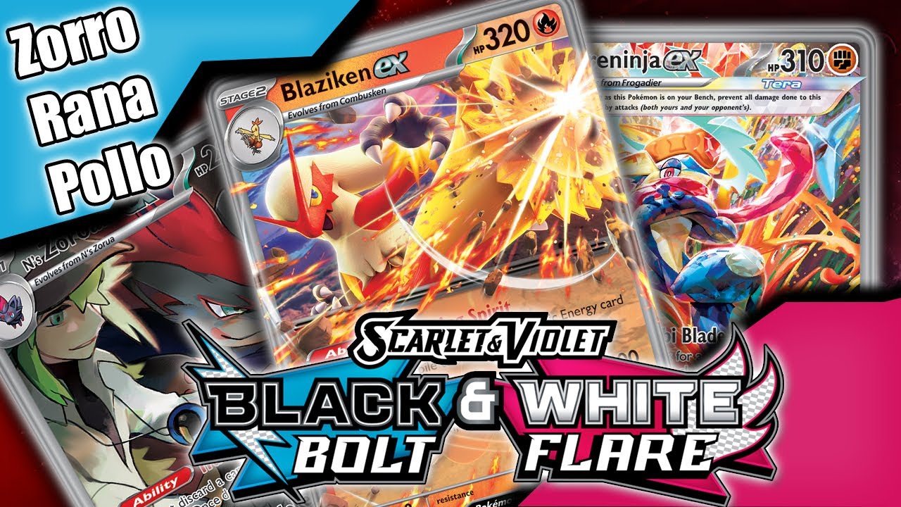 El trio pokemon mas poderoso, casi | Blaziken x Greninja x Zoroak | Pokémon TCG Live Español