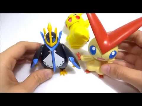 ★プラモデル★　エンペルト進化セット　ポケモンＸＹ　組み立ててみました！