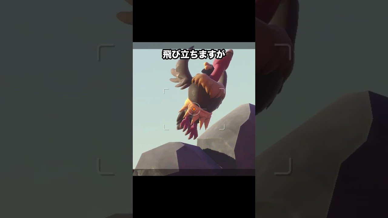 バルジーナに操作されるイワーク#ポケモン #newポケモンスナップ