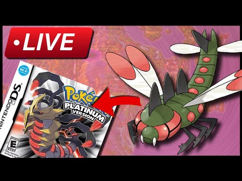 LIVE: Pokemon Platinum: Yanmega Only Solo Run