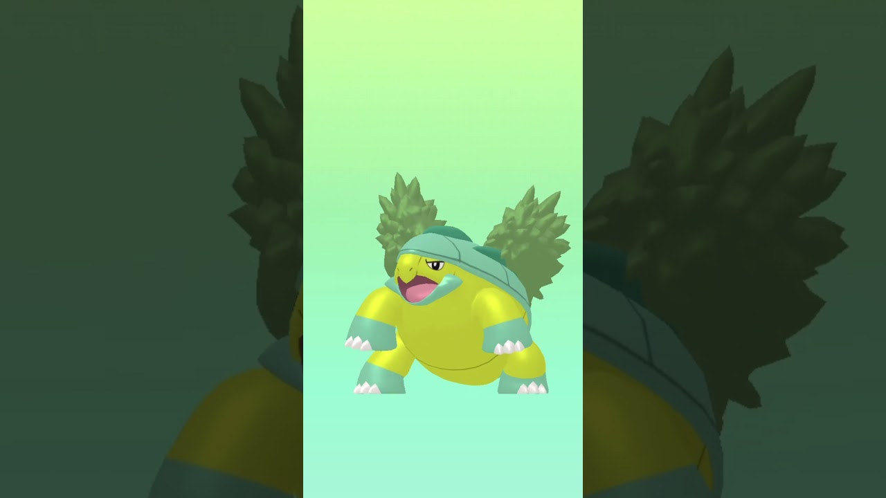 ポケモン ハヤシガメ色違い　Grotle shiny Free #pokemon #shiny