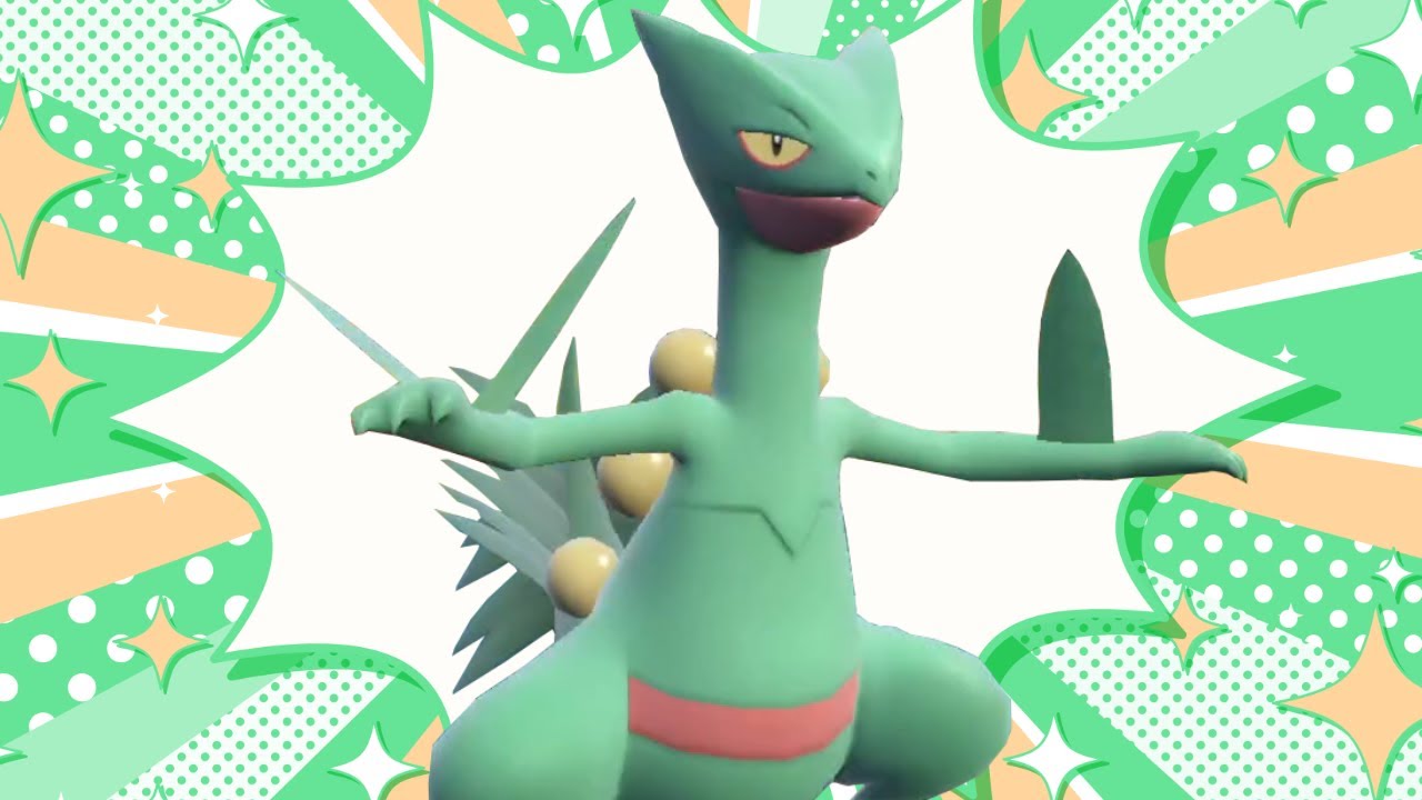 【ポケモンSV】ナウいジュカイン