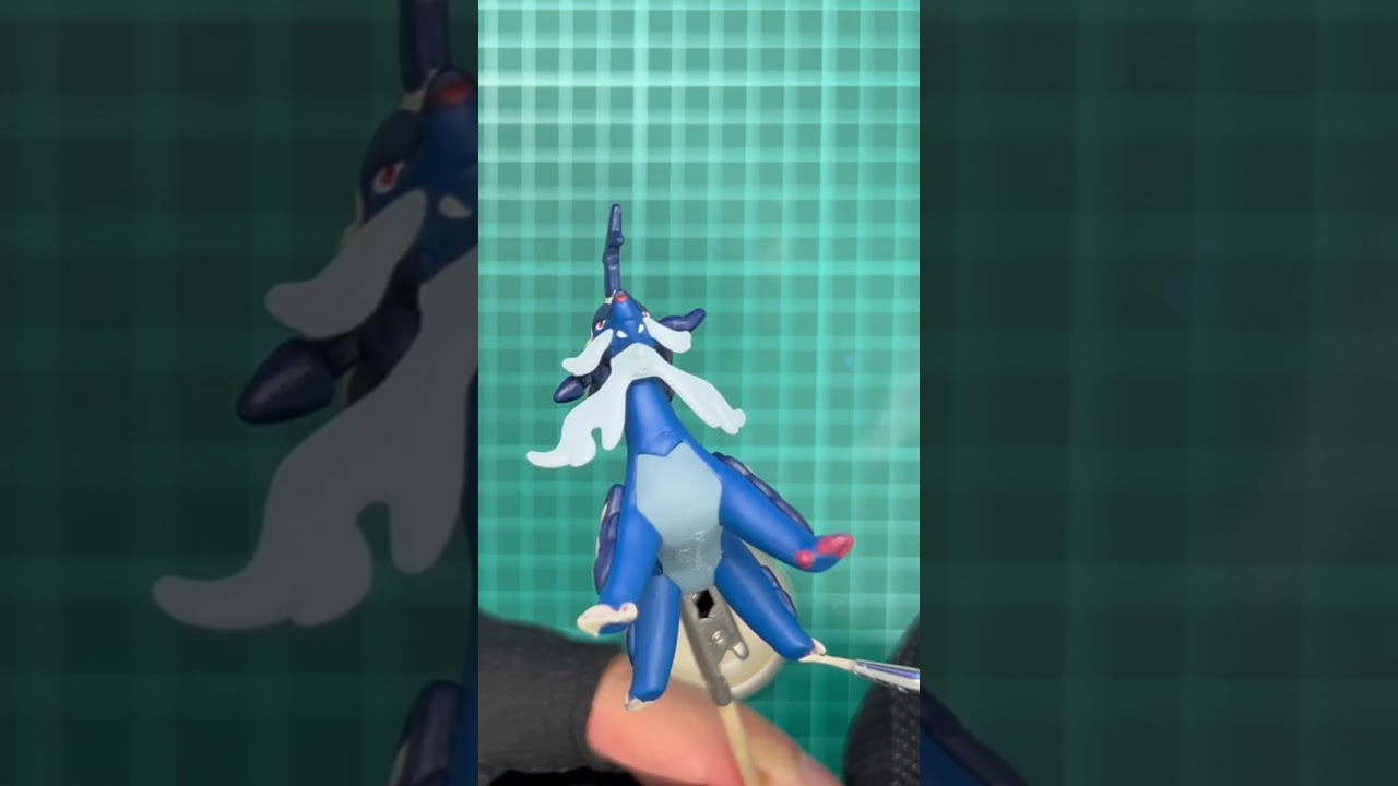 【ヒスイダイケンキ】モンコレ 色違い塗装！#shorts