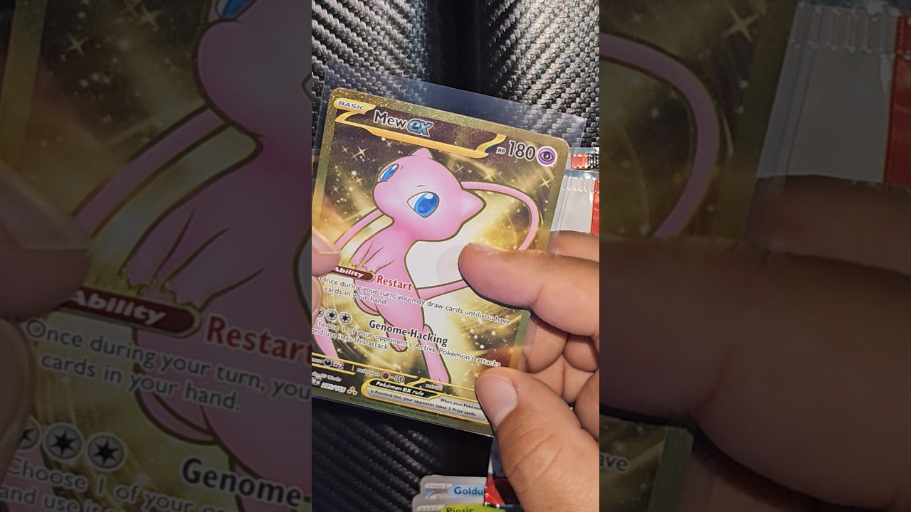Registramos Mew Ex MEW 205/165 #akrimlos #pokémon #MEW151#scarletandviloet