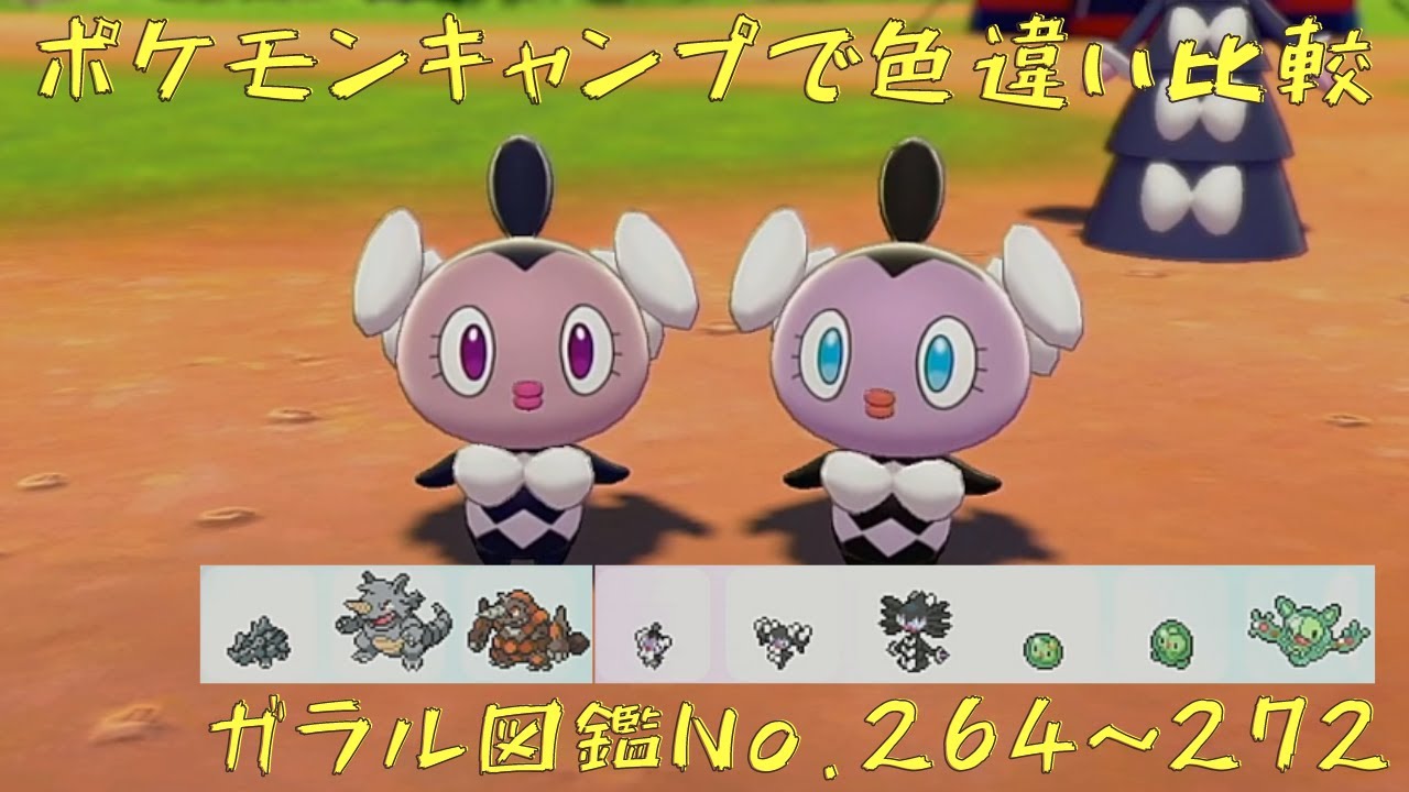 小さな変化に気づいてほしいゴチム　【ポケモンキャンプ】