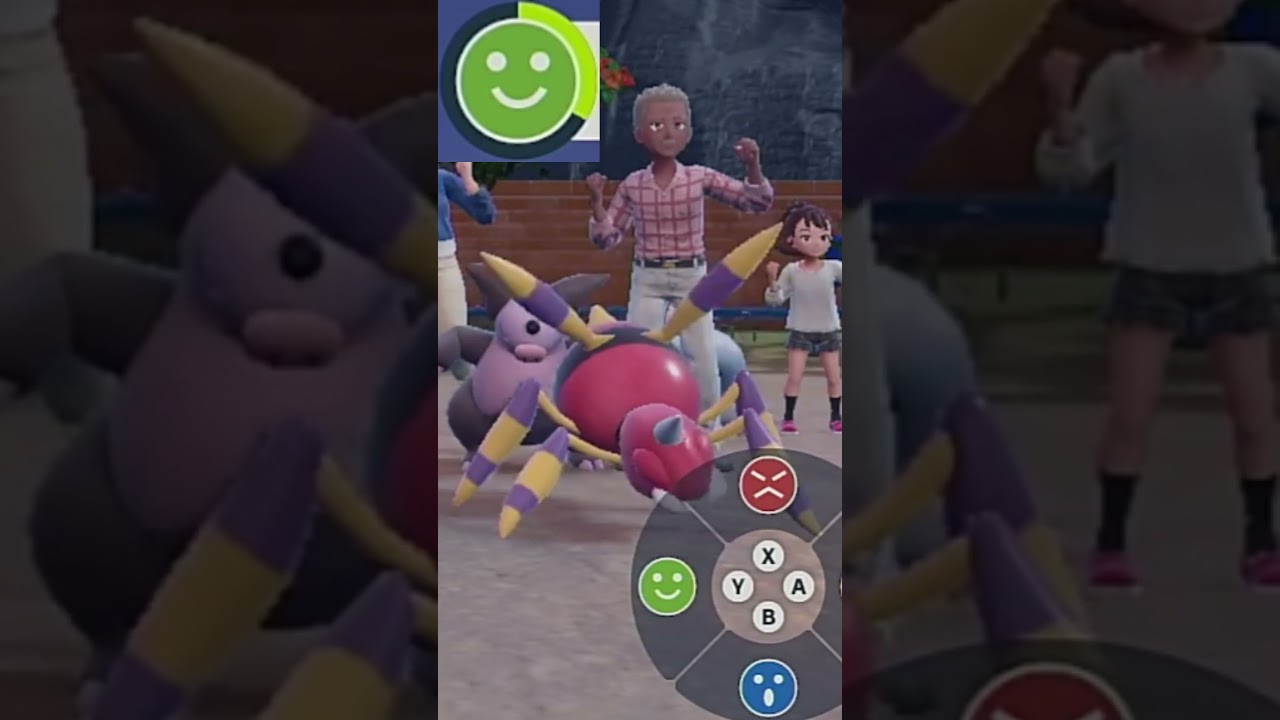 【アリアドス】ポケモンエクササイズ【キタカミ図鑑No.2】#Shorts #pokemon