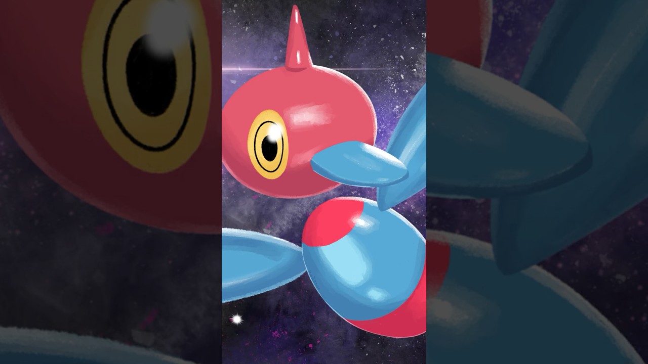 I drew Porygon-Z (ポリゴンZ)! #PokéPapi Learns How To Draw #Pokemon