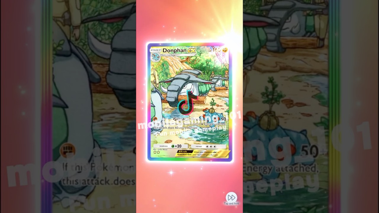 [4K] Pokémon TCG Pocket Donphan ex / Crobat ex Unlocks , ドンファンex / クロバットex , ポケモンTCGポケット