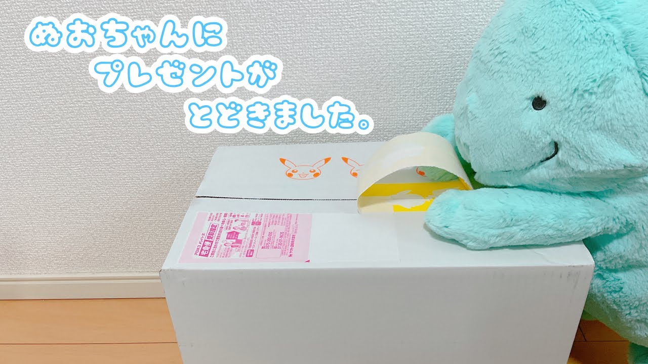ヌオーちゃんにプレゼントが届きました part.1