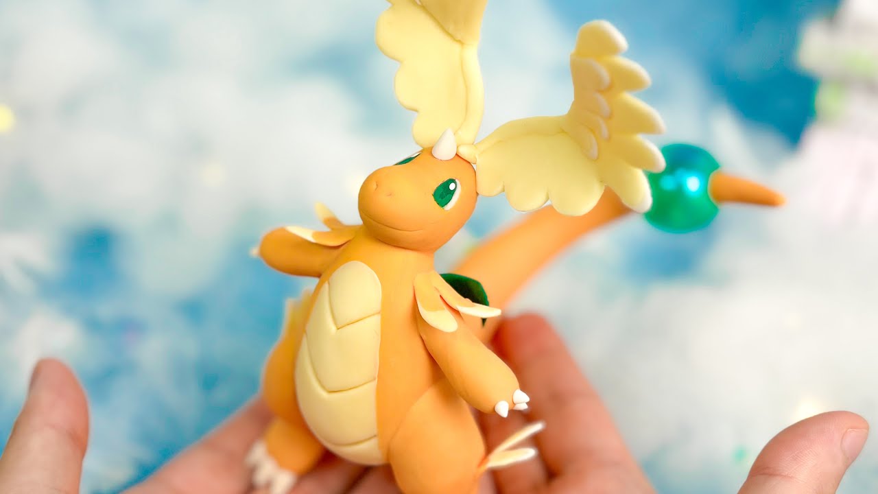 【粘土化】メガカイリューを粘土で作る-ASMR-【ポケモンレジェンズZA】