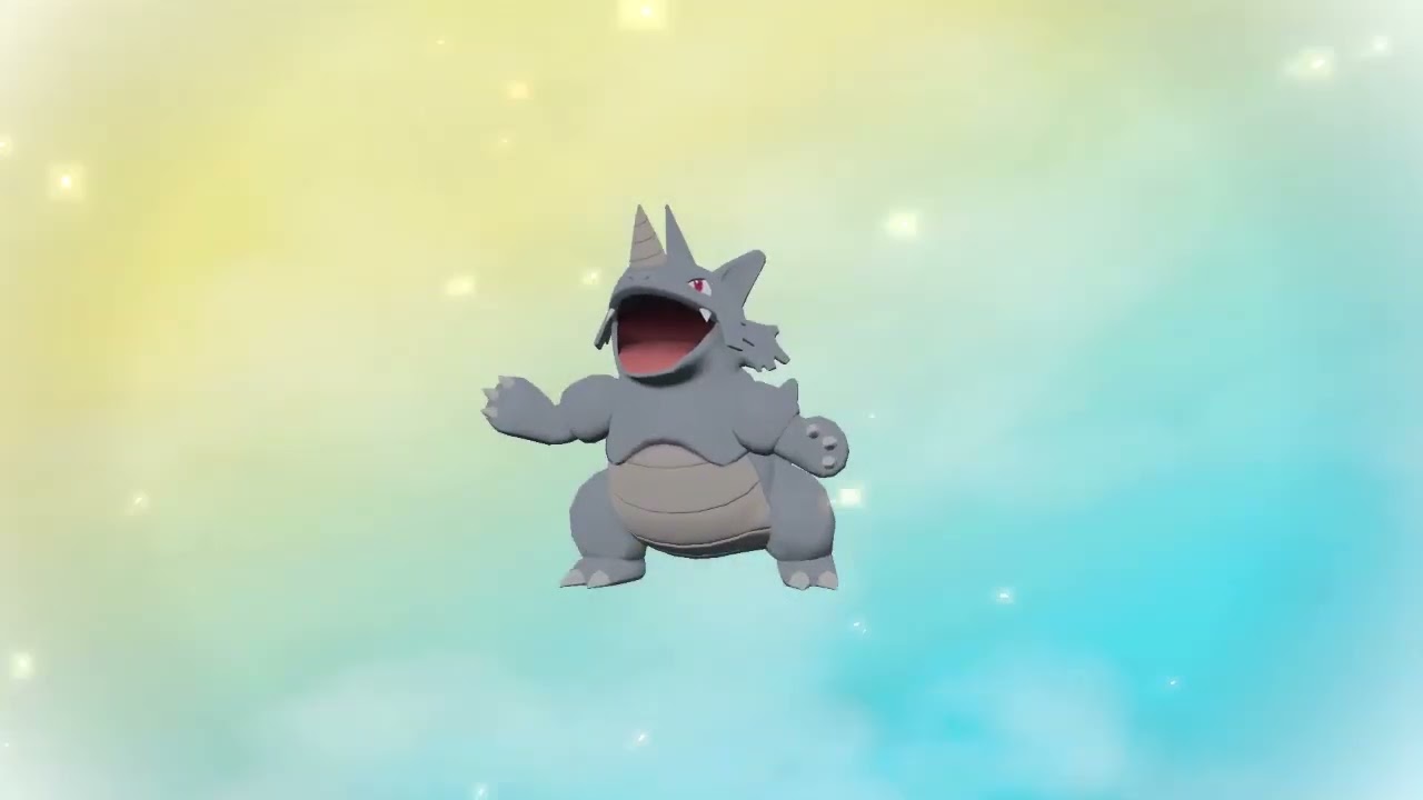 ポケモンレジェンズアルセウス進化シーン サイホーン サイドン ドサイドン 120～122